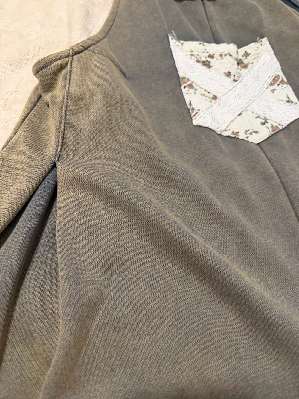 POL Wide-Leg Olive overalls - Picture 9 of 15